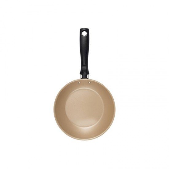 FRIGIDEIRA TRAMONTINA TURIM EM ALUMÍNIO COM REVESTIMENTO INTERNO E EXTERNO EM ANTIADERENTE STARFLON MAX VERMELHA 16 CM 0,4 L