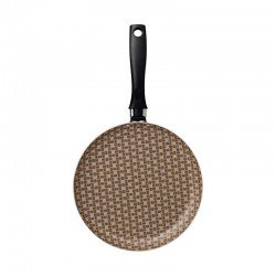 PANQUEQUEIRA TRAMONTINA TURIM EM ALUMÍNIO COM REVESTIMENTO INTERNO E EXTERNO EM ANTIADERENTE STARFLON MAX VERMELHO 22 CM 0,6 L