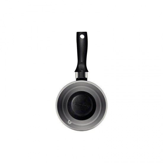 CUSCUZEIRA TRAMONTINA EM ALUMÍNIO COM REVESTIMENTO INTERNO E EXTERNO EM ANTIADERENTE STARFLON MAX CHUMBO 10 CM 0,8 L