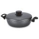 FRITADEIRA MULTIUSO 24CM PARIS GRAFITE ALUMINIO COM REVESTIMENTO ANTIADERENTE TRAMONTINA