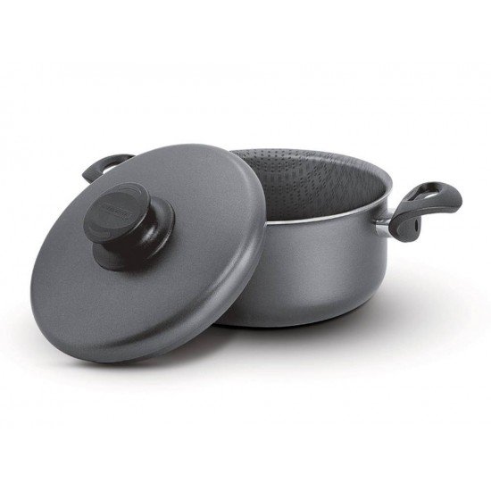 CACAROLA 24CM 5 0L PARIS GRAFITE ALUMINIO COM REVESTIMENTO ANTIADERENTE TRAMONTINA