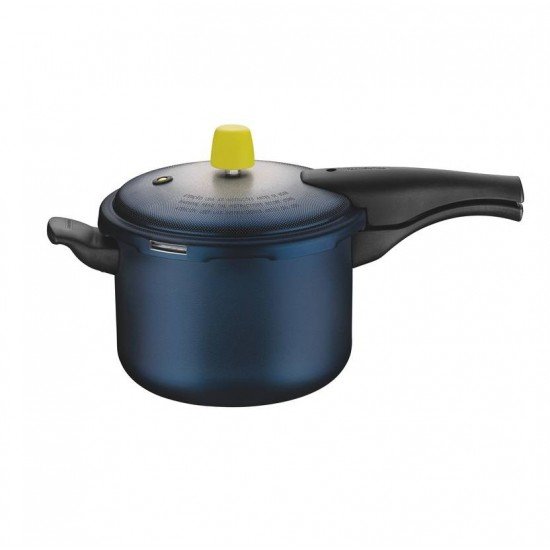 PANELA DE PRESSÃO VANCOUVER SPOT AZUL ALUMÍNIO REVESTIMENTO INT E EXT ANTIADERENTE TRAMONTINA