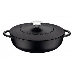 FRITADEIRA TRAMONTINA TRENTO EM FERRO ESMALTADO COM REVESTIMENTO INTERNO EM ANTIADERENTE STARFLON EXCELENT 28 CM 4,1 L