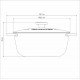 CAÇAROLA TRAMONTINA TRENTO EM FERRO ESMALTADO COM REVESTIMENTO INTERNO EM ANTIADERENTE STARFLON EXCELLENT 28 CM 6 L