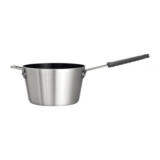 FRITADEIRA MOLHEIRA TRAMONTINA PROFISSIONAL EM ALUMÍNIO COM REVESTIMENTO INTERNO EM ANTIADERENTE STARFLON PREMIUM E EXTERNO LIXADO 24 CM 5,2 L