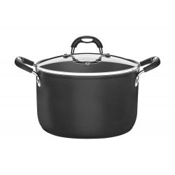 CALDEIRAO 24CM 6 7L MONACO PRETO ALUMINIO COM REVESTIMENTO ANTIADERENTE TRAMONTINA