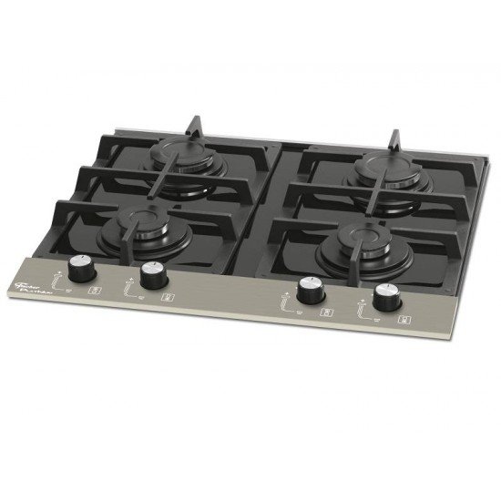 FOGAO COOKTOP FISCHER 4 BOCAS PLATINIUM