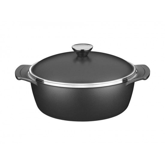 CACAROLA 26CM 5 0L LYON GRAFITE ALUMINIO COM REVESTIMENTO ANTIADERENTE TRAMONTINA