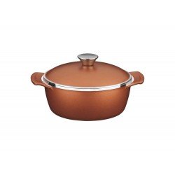 CACAROLA COCOTTE 10CM 0,29L LYON DOURADO ALUMINIO COM REVESTIMENTO ANTIADERENTE TRAMONTINA