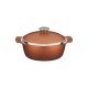 CACAROLA COCOTTE 10CM 0,29L LYON DOURADO ALUMINIO COM REVESTIMENTO ANTIADERENTE TRAMONTINA