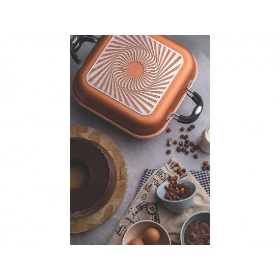 KIT LYON 360 6 PEÇAS DOURADO SORTIDOS DE UTENSILIOS PARA USO DOMESTICO TRAMONTINA