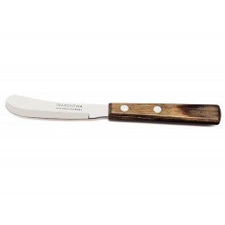 ESPATULA PARA MANTEIGA 3 POLYWOOD CASTANHOLAMINA DE ACO INOX E CABO DE MADEIRA TRAMONTINA