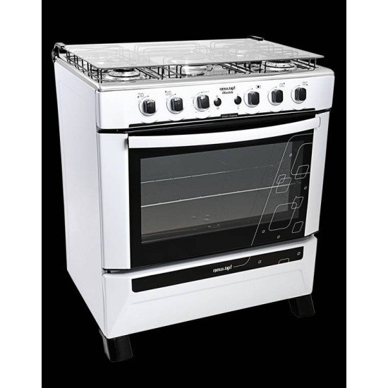 FOGAO DE PISO 5 BOCAS NEW UP ABSOLUTE BRANCO BIVOLT