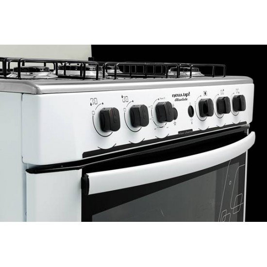 FOGAO DE PISO 5 BOCAS NEW UP ABSOLUTE BRANCO BIVOLT
