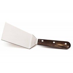 ESPATULA FRITURAS 5 POLYWOOD CASTANHOLAMINA DE ACO INOX E CABO DE MADEIRA TRAMONTINA