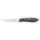 FACA PARA CHURRASCO JUMBO 5 POLYWOOD CASTANHO LAMINA DE ACO INOX E CABO DE MADEIRA TRAMONTINA