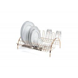 ESCORREDOR FANTASTIK COM PORTA COPOS ROSE GOLD ARTHI