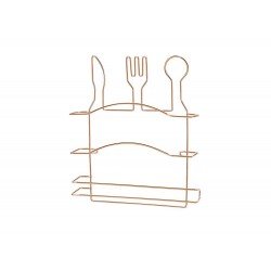 SUPORTE PARA TRÊS ROLOS QUERIDA ROSE GOLD ARTHI