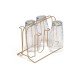 PORTA COPOS DE MESA ART COOK ROSE GOLD ARTHI