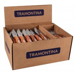 DISPLAY DE TALHERES 140 PEÇAS DYNAMIC TRAMONTINA