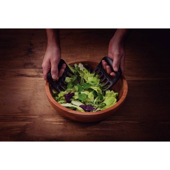 CONJUNTO DE GARRAS PARA CHURRASCO TRAMONTINA EM ABS PRETO 02 PEÇAS