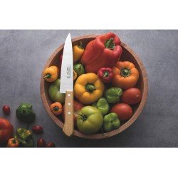 FACA PARA PEIXEIRA 8 CARBONO LAMINA DE ACO CARBONO E CABO DE MADEIRA TRAMONTINA