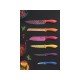 JOGO FACAS 6 PCS COLORCUT MISTO SORTIDOS COM LAMINAS DE ACO INOX E CABOS DE POLIPROPILENO TRAMONTINA