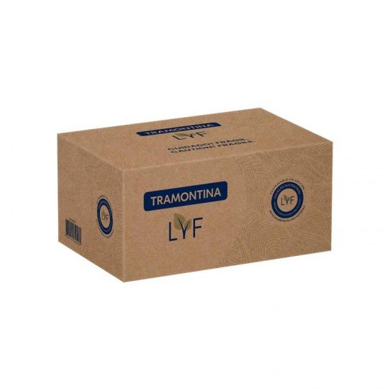 COLHER DE CHÁ TRAMONTINA LYF COM LÂMINA EM AÇO INOX E CABO DE POLIPROPILENO PCR VERDE NATUREZA