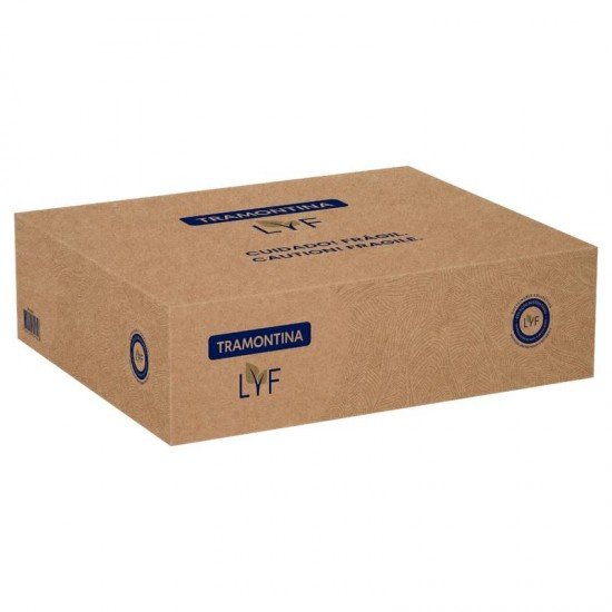 FACA CHEF TRAMONTINA LYF COM LÂMINA EM AÇO INOX E CABO DE POLIPROPILENO PCR VERDE NATUREZA 7