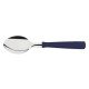 KIT 6 COLHER DE MESA NEW KOLOR AZUL LAMINA DE ACO INOX E CABO DE POLIPROPILENO TRAMONTINA