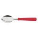 KIT 6 COLHER DE MESA NEW KOLOR VERMELHO LAMINA DE ACO INOX E CABO DE POLIPROPILENO TRAMONTINA