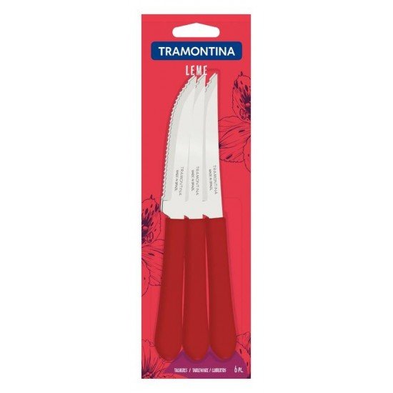 CONJUNTO DE FACAS PARA CHURRASCO 6 PEÇAS