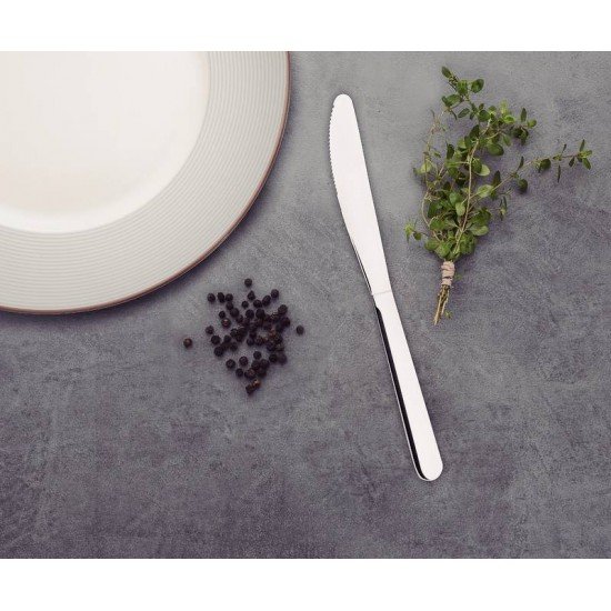 DISPLAY 12 PEÇAS FACA DE MESA MALIBU EM AÇO INOX 4 TRAMONTINA