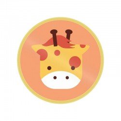 PRATO INFANTIL TRAMONTINA BABY FRIENDS EM POLIPROPILENO AMARELO