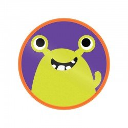 PRATO INFANTIL TRAMONTINA LIROUS EM POLIPROPILENO LARANJA