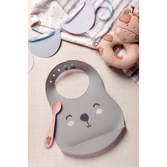 KIT BABADOR E COLHER INFANTIL TRAMONTINA LE PETIT 02 PEÇAS