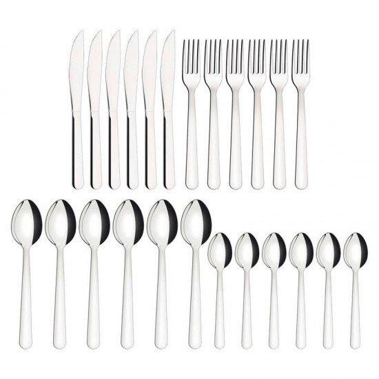 FAQUEIRO TRAMONTINA MALIBU EM AÇO INOX 16 PEÇAS