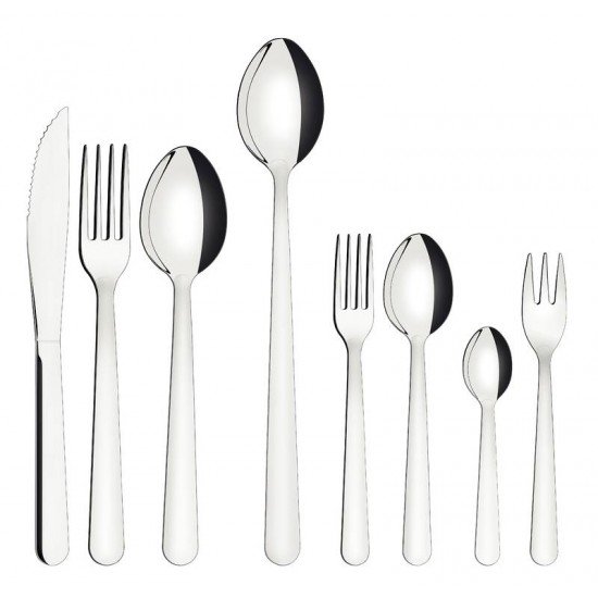 FAQUEIRO TRAMONTINA MALIBU EM AÇO INOX 85 PEÇAS