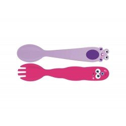 JOGO DE TALHERES 2 PEÇAS MONSTERBABY MISTO SORTIDOS COM TALHERES DE POLIESTER TRAMONTINA