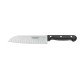 FACA SANTOKU 7 ULTRACORTE PRETO LAMINA DE ACO INOX E CABO DE POLIPROPILENO TRAMONTINA