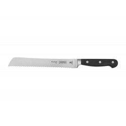 FACA PARA PAO 8 CENTURY PRETO LAMINA DE ACO INOX E CABO DE POLICARBONATO TRAMONTINA