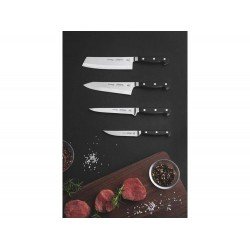 FACA PARA CHURRASCO 5 CENTURY PRETO LAMINA DE ACO INOX E CABO DE POLICARBONATO TRAMONTINA