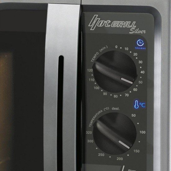FORNO ELÉTRICO FISCHER HOT GRILL BANCADA 44L SILVER