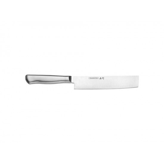 FACA NAKIRI 7 SUSHI DIAMOND LAMINA E CABO DE ACO INOX TRAMONTINA