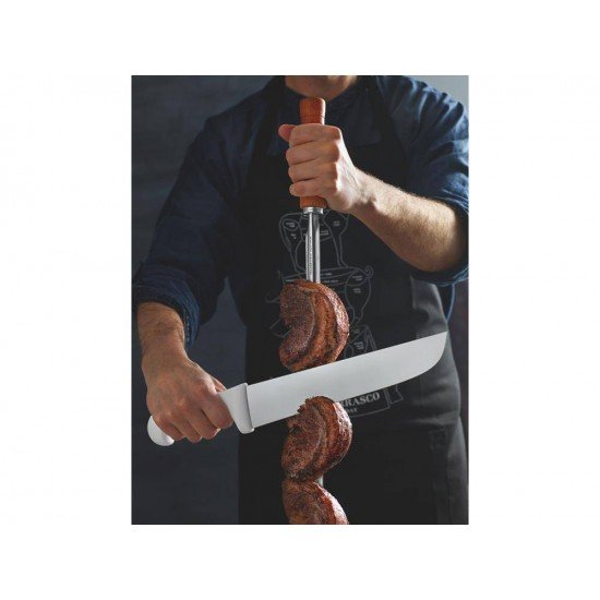 FACA PASSADOR 10 PROFISSIONAL BRANCO LAMINA DE ACO INOX E CABO DE POLIPROPILENO TRAMONTINA