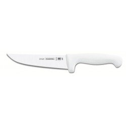 FACA PARA CARNE 10 TRAMONTINA PROFISSIONAL COM LÂMINA EM AÇO INOX E CABO DE POLIPROPILENO BRANCO