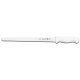 FACA PARA FIAMBRES 14 PROFISSIONAL BRANCO LAMINA DE ACO INOX E CABO DE POLIPROPILENO TRAMONTINA