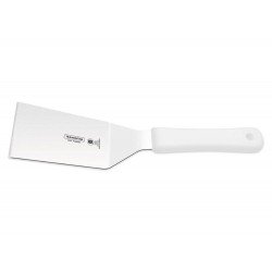ESPATULA PARA FRITURAS 5X2 1/2 PROFISSIONAL BRANCOLAMINA ACO INOX E CABO POLIPROPILENO TRAMONTINA