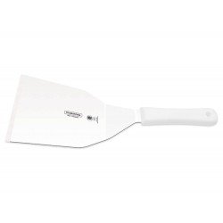 ESPATULA PARA HAMBURGUER 7X4 1/4 PROFISSIONAL BRANCOLAMINA ACO INOX E CABO POLIPROPILENO TRAMONTINA