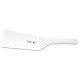 ESPATULA PARA FRITURAS 8X3 PROFISSIONAL BRANCO LAMINA DE ACO INOX E CABO DE POLIPROPILENO TRAMONTINA